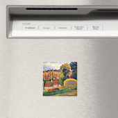 Gauguin: Boerderij in Bretagne Magneet (Insitu (Vaatwasser))