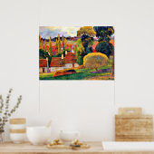 Gauguin: Boerderij in Bretagne Poster (Keuken)