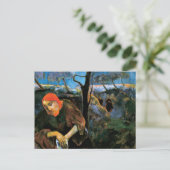 Gauguin Christus in de tuin van de Olijfkunst Briefkaart (Staand voorkant)