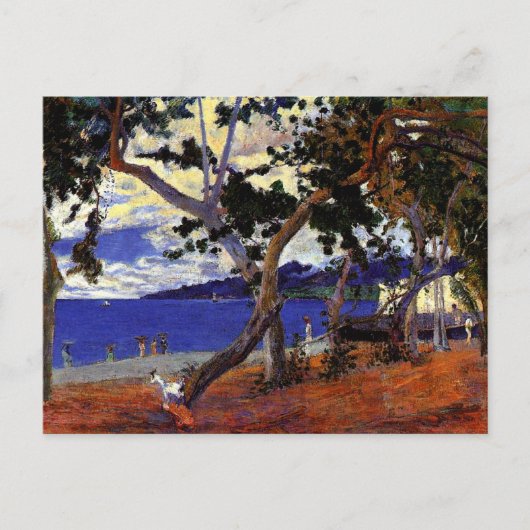 Gauguin - Coastal Landscape from Martinique Briefkaart (Voorkant)
