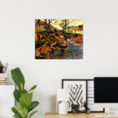 Gauguin - Cove Opposite Pont-Aven Harbour Poster (Thuiskantoor)