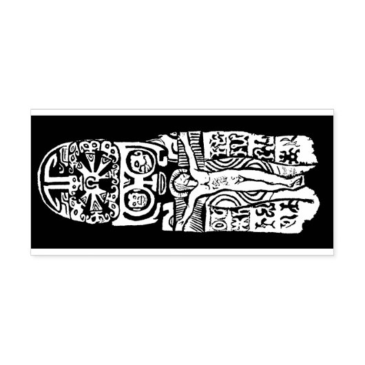 Gauguin Crucifix Design Stamp Rubberstempel (Afrduk)
