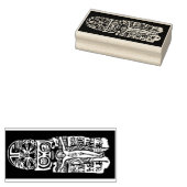 Gauguin Crucifix Ontwerp Stempel (Gestempeld)