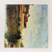 Gauguin - De boerderij in Grue, Legpuzzel (Horizontaal)