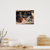Gauguin - De Maaltijd 1891 Poster (Keuken)