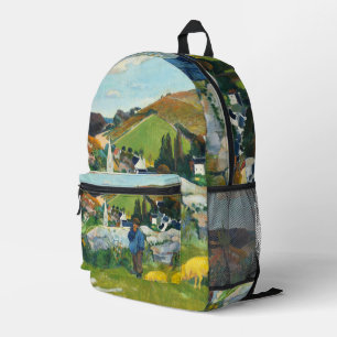 Gauguin De Zwijnenhoeder Vintage Landelijke Kunstp Bedrukte Rugzak