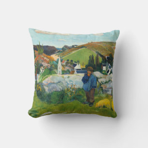 Gauguin De Zwijnenhoeder Vintage Landelijke Kunstp Kussen