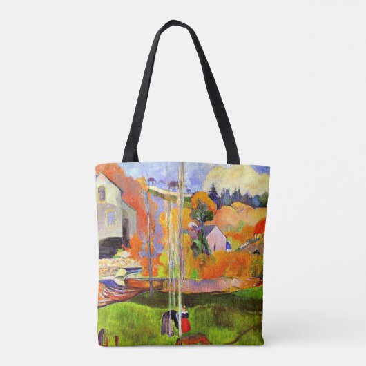 Gauguin - Een Bretons Landschap-David's Molen-1894 Tote Bag (Achterkant)