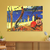 Gauguin - Een Zeekust Canvas Afdruk (Insitu (Woonkamer))