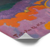 Gauguin - Fatata te Miti ( Zee ) 1892 Poster (Hoek)