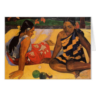 Gauguin Frans Polynesië Tahiti Vrouwen Schilderen