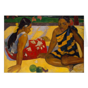Gauguin Frans Polynesië Tahiti Vrouwen Schilderen