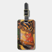 Gauguin Frans Polynesië Tahiti Vrouwen Schilderen Bagagelabel (Voorkant verticaal)