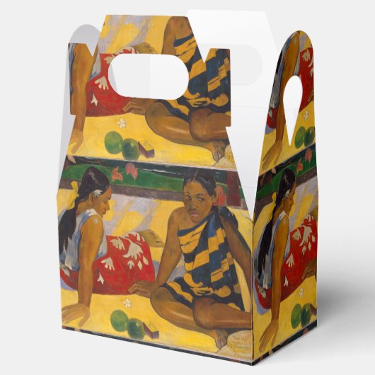 Gauguin Frans Polynesië Tahiti Vrouwen Schilderen Bedankdoosjes (Geopend)
