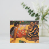 Gauguin Frans Polynesië Tahiti Vrouwen Schilderen Briefkaart (Staand voorkant)