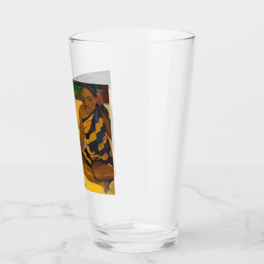 Gauguin Frans Polynesië Tahiti Vrouwen Schilderen Glas (Links)
