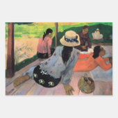 Gauguin Frans Polynesië Tahiti Vrouwen Schilderen Inpakpapier Vel (Voorkant 3)