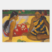 Gauguin Frans Polynesië Tahiti Vrouwen Schilderen Inpakpapier Vel (Voorkant)