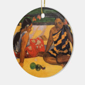 Gauguin Frans Polynesië Tahiti Vrouwen Schilderen Keramisch Ornament (Links)