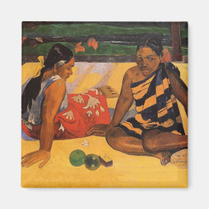 Gauguin Frans Polynesië Tahiti Vrouwen Schilderen Magneet