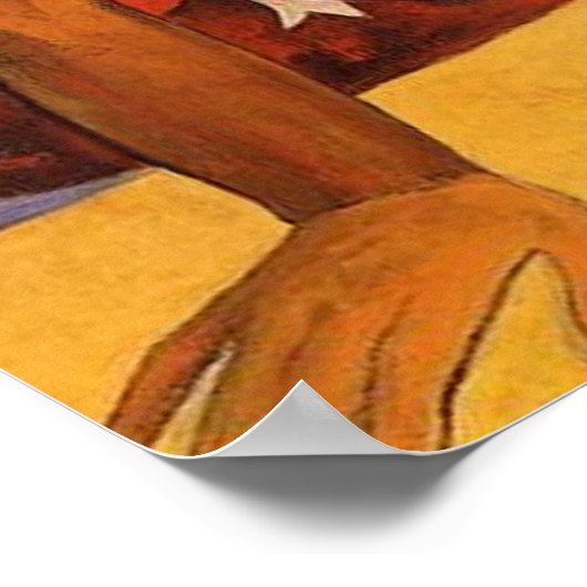 Gauguin Frans Polynesië Tahiti Vrouwen Schilderen Poster (Hoek)