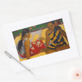 Gauguin Frans Polynesië Tahiti Vrouwen Schilderen Rechthoekige Sticker (Envelop)