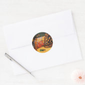 Gauguin Frans Polynesië Tahiti Vrouwen Schilderen Ronde Sticker (Envelop)