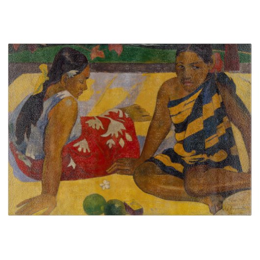 Gauguin Frans Polynesië Tahiti Vrouwen Schilderen Snijplank (Voorkant)