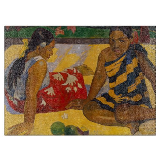 Gauguin Frans Polynesië Tahiti Vrouwen Schilderen Snijplank (Voorkant)