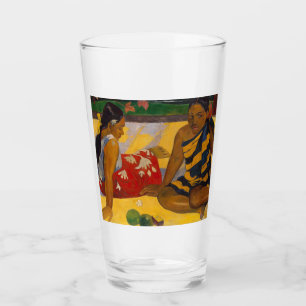 Gauguin Frans-Polynesië Tahiti Vrouwen Schilderij Glas