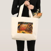 Gauguin French Polynesia Tahiti Women Grote Tote Bag (Voorkant (product))