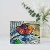 Gauguin - Fruit Dish op een tuinstoel Briefkaart (Staand voorkant)