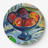 Gauguin - Fruit Dish op een tuinstoel Papieren Bordje (Voorkant)