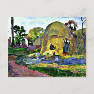 Gauguin - Golden Harvest Briefkaart