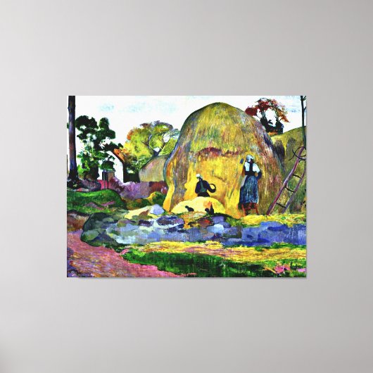 Gauguin - Gouden Oogst, Canvas Afdruk (Voorkant)