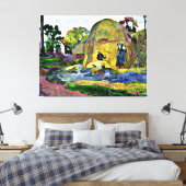 Gauguin - Gouden Oogst, Canvas Afdruk (Insitu (Slaapkamer))