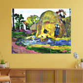 Gauguin - Gouden Oogst, Canvas Afdruk (Insitu (Woonkamer))