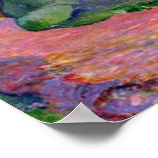 Gauguin - Gouden Oogst, Paul Gauguin schilderij. Poster (Hoek)