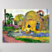 Gauguin - Gouden Oogst, Paul Gauguin schilderij. Poster (Voorkant)