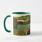 Gauguin - Haystacks in Bretagne, beroemd schilderi Mok (Links)