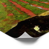 Gauguin - Haystacks in Bretagne, Paul Gauguin art Poster (Hoek)