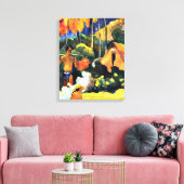 Gauguin - Het moment van waarheid II Canvas Afdruk (Insitu (Woonkamer))