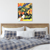 Gauguin - Het moment van waarheid II Canvas Afdruk (Insitu (Slaapkamer))