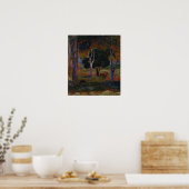 Gauguin - Hiva oa ( een varken en een paard ) 1903 Poster (Keuken)