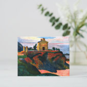 Gauguin - Huis van Pan-Du Briefkaart (Staand voorkant)