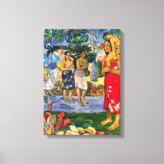 Gauguin Ia Orana Maria Canvas Wrap (Voorkant)