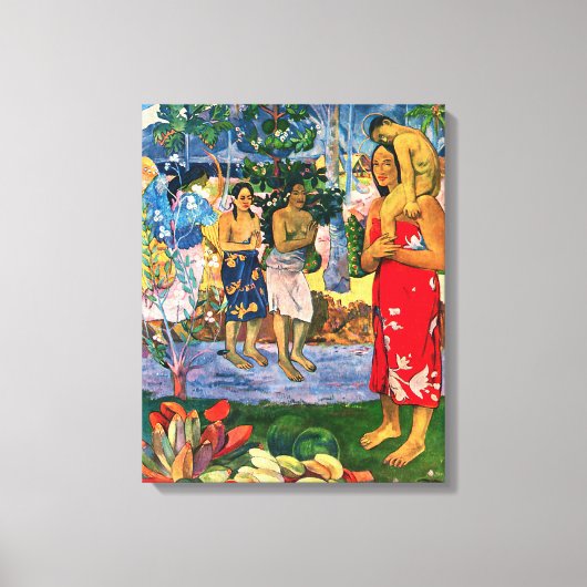 Gauguin Ia Orana Maria Canvas Wrap Afdruk (Voorkant)
