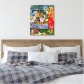 Gauguin Ia Orana Maria Canvas Wrap Afdruk (Insitu (Slaapkamer))