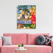 Gauguin Ia Orana Maria Canvas Wrap Afdruk (Insitu (Woonkamer))