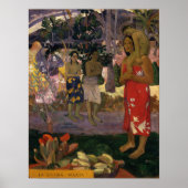 Gauguin - Ia Orana Maria (Hail Mary) 1891 Poster (Voorkant)